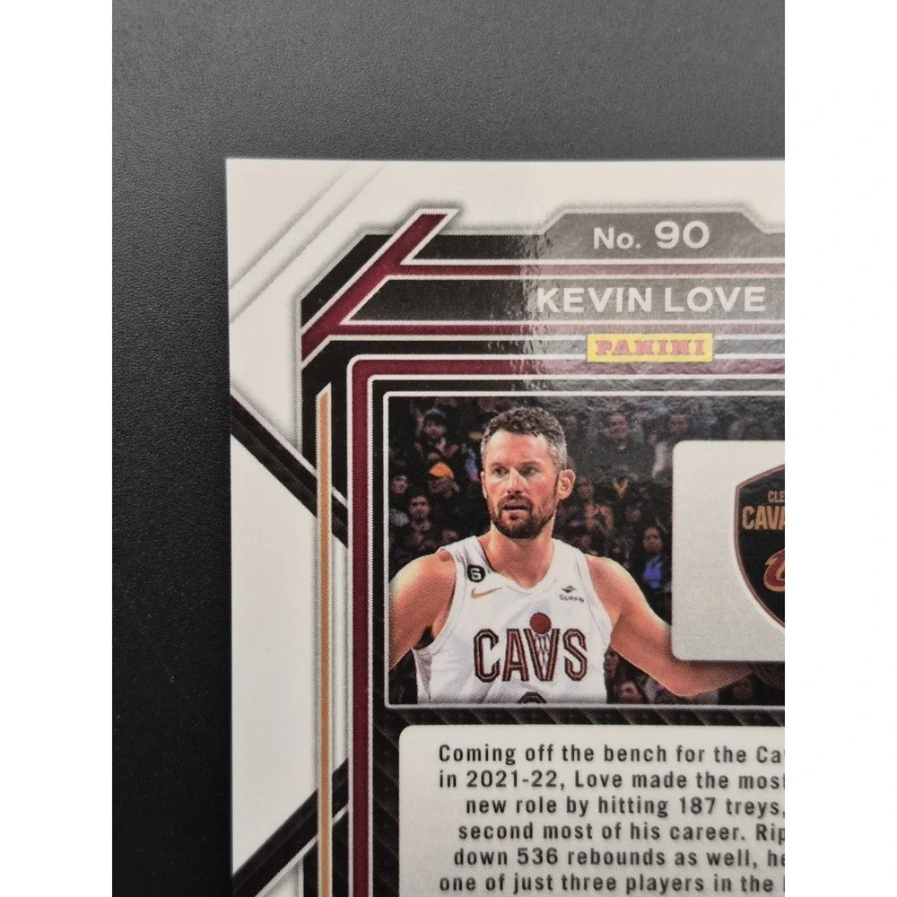 2022-23 Panini Prizm Kevin Love #90 Fast Break Purple Prizm‎ /75 Cavaliers
